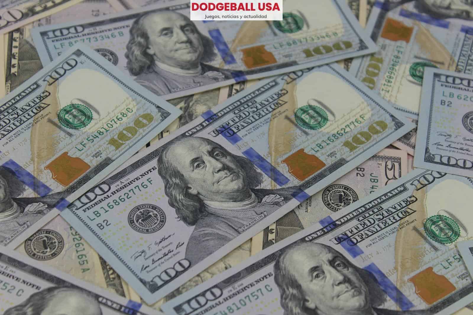 a close-up of some money