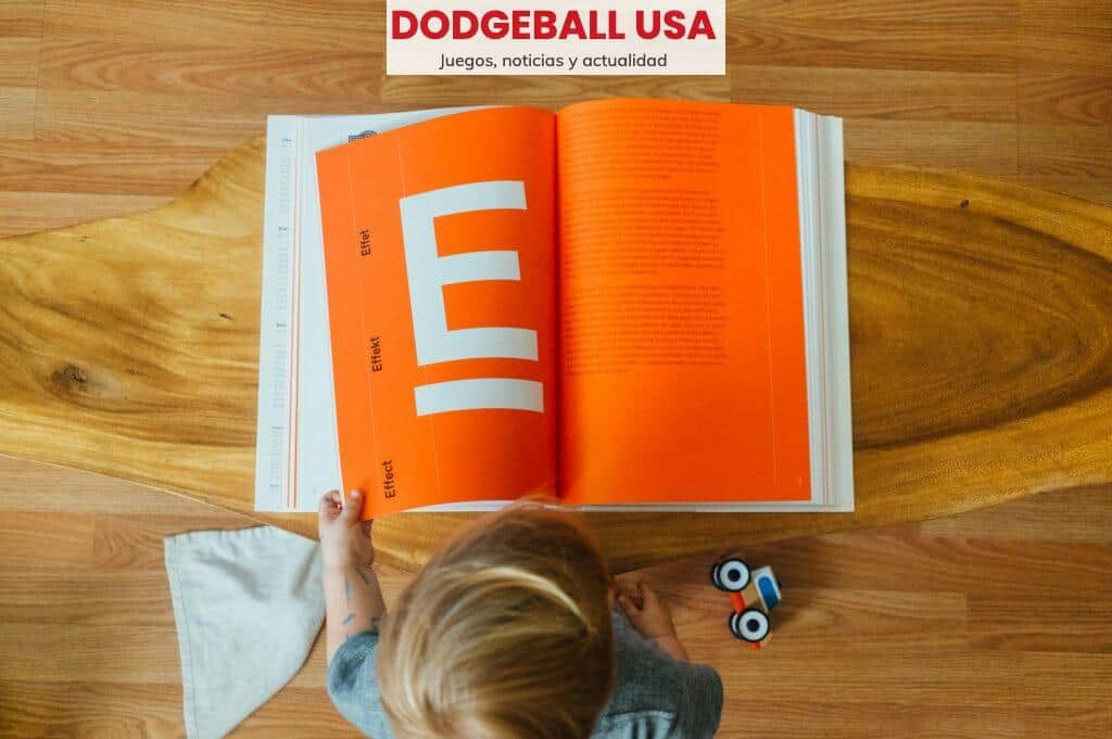 orange and white book page