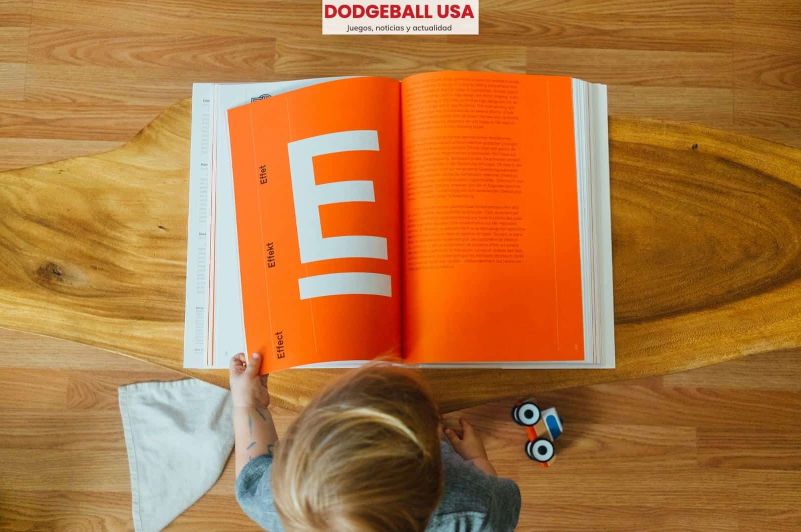 orange and white book page