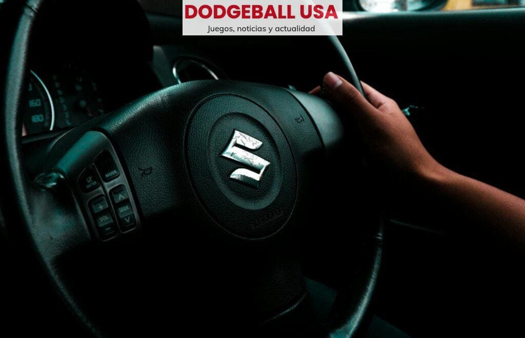Black Suzuki Steering Wheel