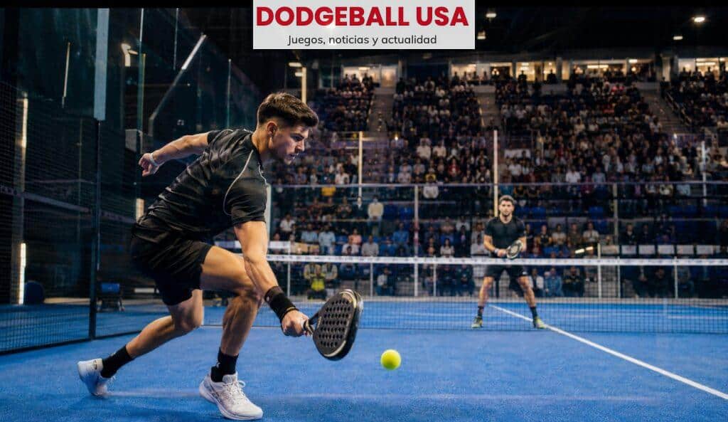 Torneo deportivo indoor organizado en un pabellón con público