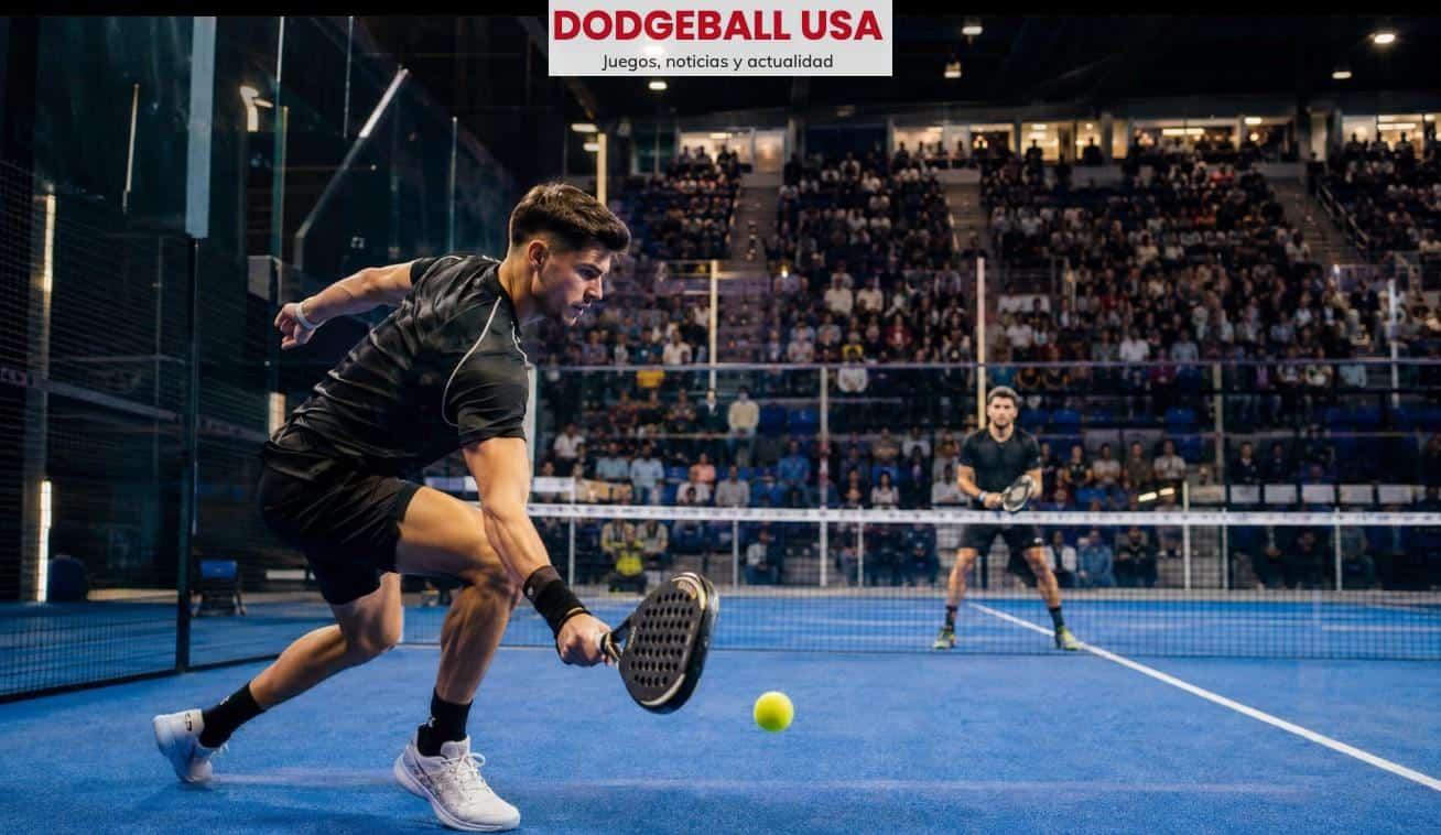 Torneo deportivo indoor organizado en un pabellón con público
